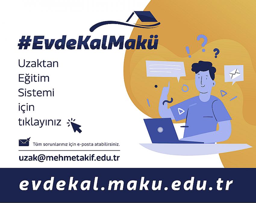 MAKÜ’de interneti olmayan öğrenciler için, ders notları adreslerine ulaştırılıyor