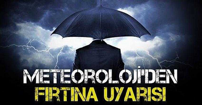 METEOROLOJİDEN BURDUR İÇİN FIRTINA UYARISI