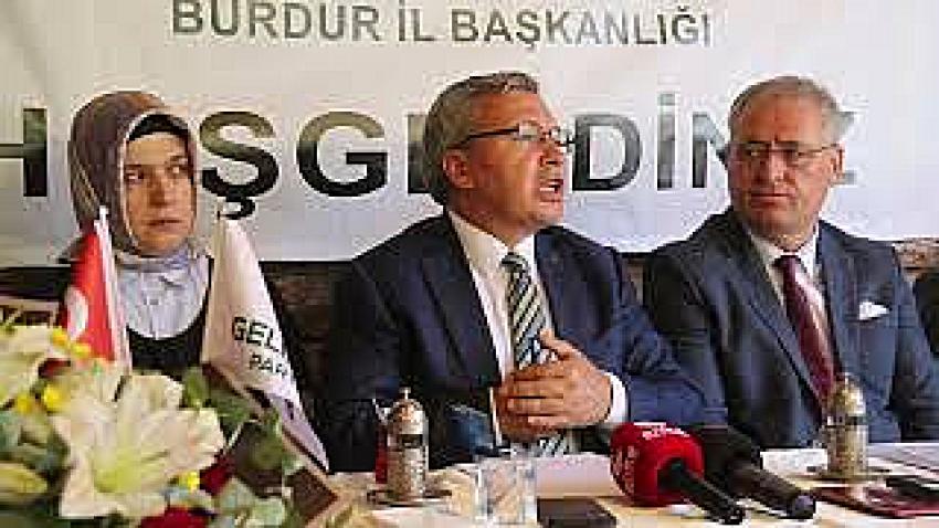 BURDUR’DA KONUŞAN GELECEK PARTİLİ ÜSTÜN: “İKTİDAR GİDİCİ, MİLLETLE BAĞI KOPTU!”