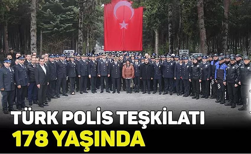 Burdur’da Türk Polis Teşkilatının 178. kuruluş yıl dönümü kutlandı