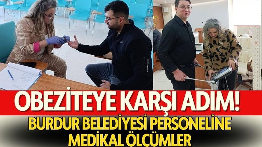 Burdur Belediyesi Personeline Sağlık Taraması Yapıldı!