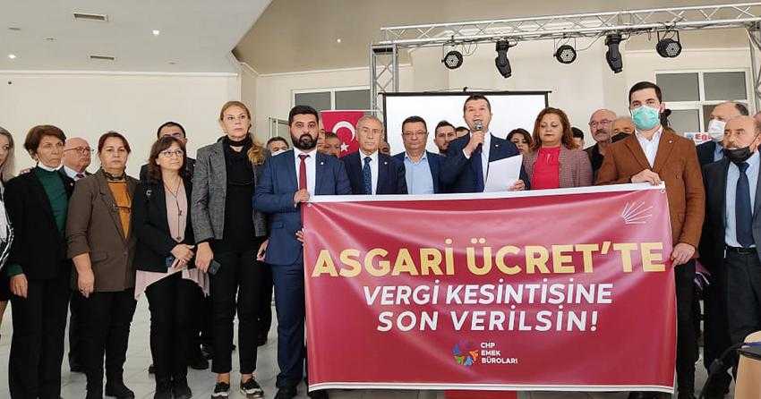 “ASGARİ ÜCRET’TE VERGİ KESİNTİSİNE SON VERİLSİN”