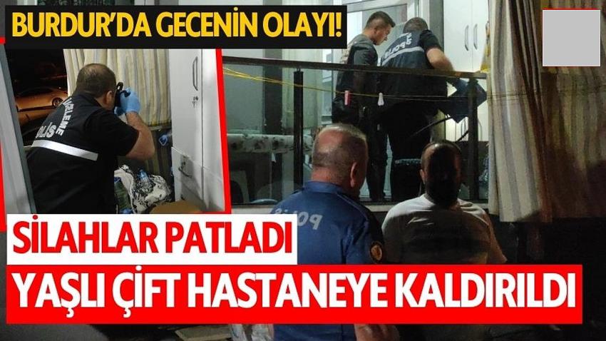 Burdur'da silahlar patladı! 2 kişi yaralandı