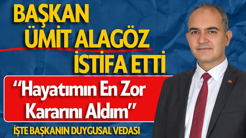 Tefenni Belediye Başkanı Ümit Alagöz’den Duygusal İstifa