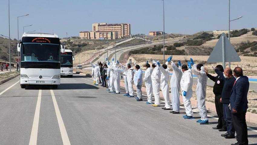 Burdur’da karantinadaki 145 kişi evlerine gönderildi