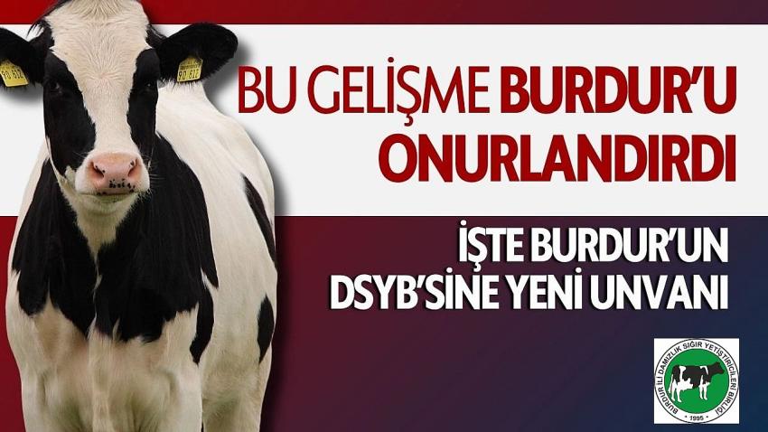 Burdur DSYB’den Büyük Başarı! 1. Derece Ödülü Geldi