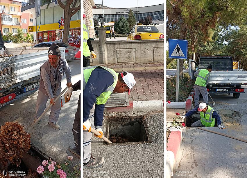 Şehir Merkezindeki Izgaralar ve Rögarlar Temizleniyor