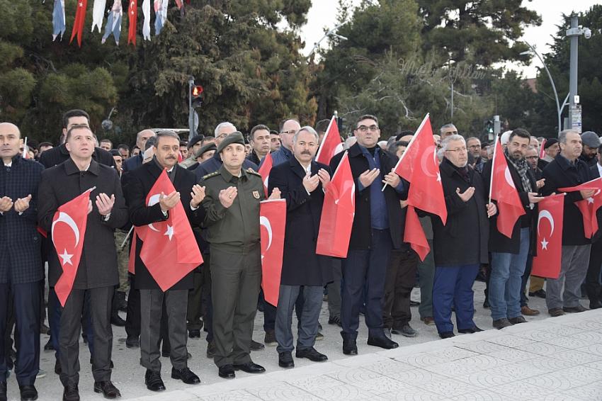 Burdur'dan Bahar Kalkanı Harekatı'na destek