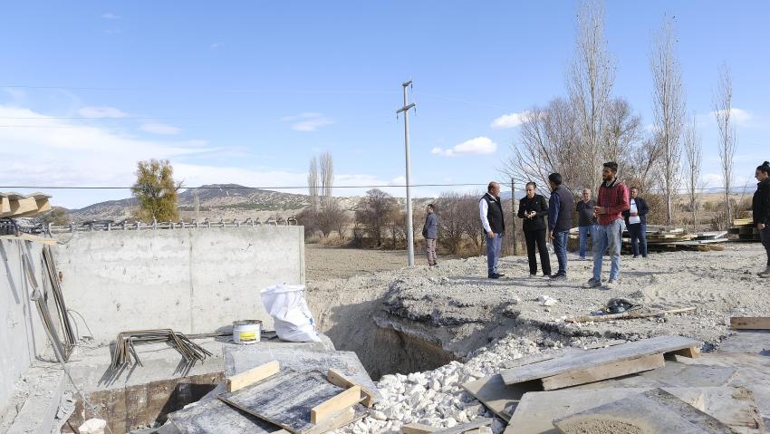 Boğaziçi ve Karaçal Köprü İnşaatları: Vali Bilgihan Sahada