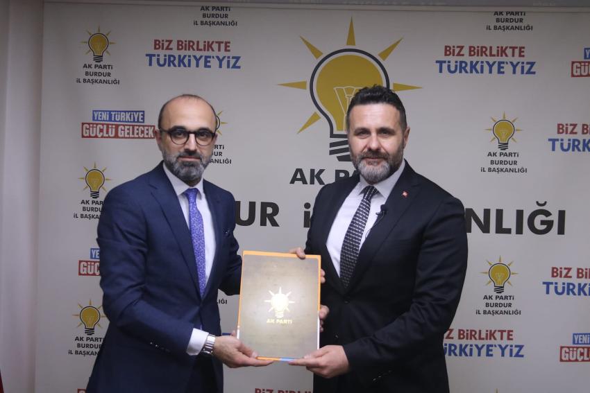 Deniz Kurt, Ak Parti’den Resmi Başvuruyu Gerçekleştirdi