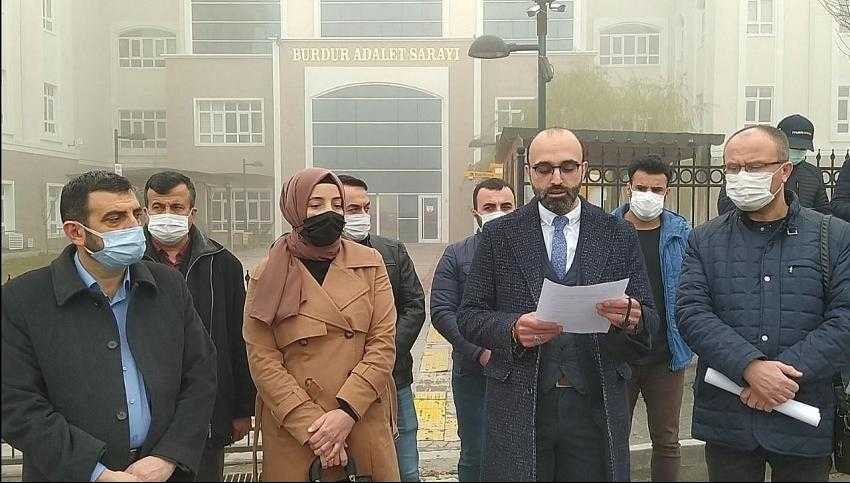 AK Parti Burdur Suç Duyurusunda Bulundu