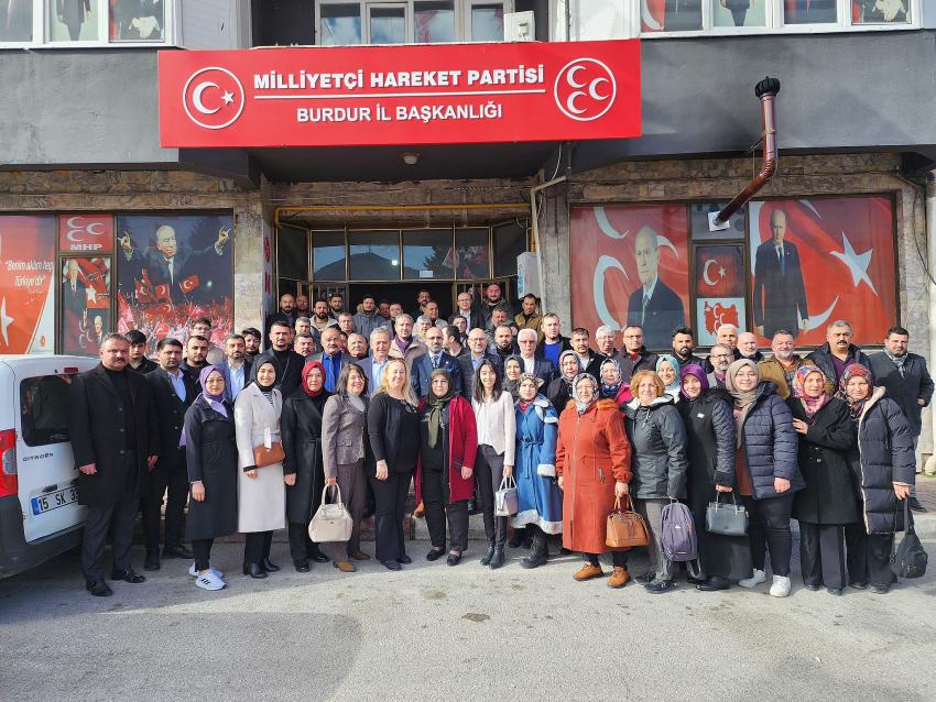 Burdur'da AK Parti ve MHP'den Ortak Basın Açıklaması