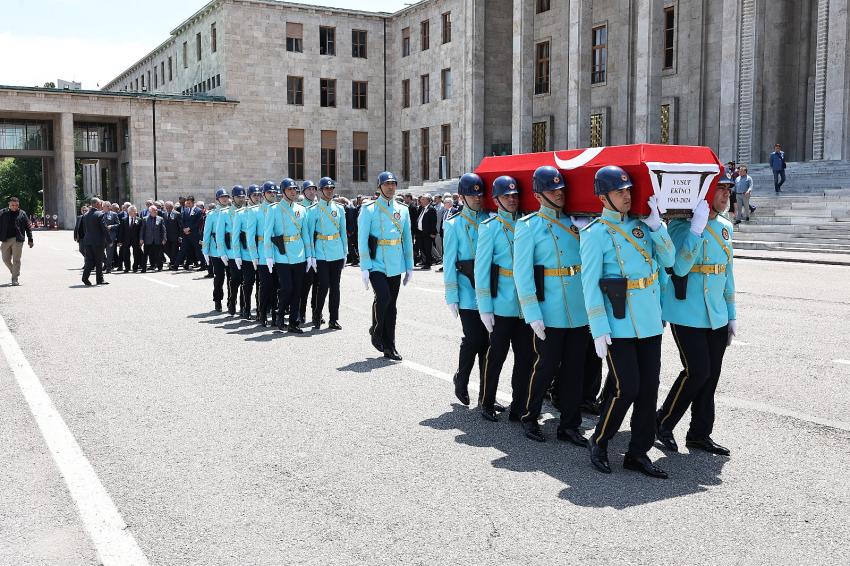 Burdur'un Eski Milletvekili için TBMM'de Tören Düzenlendi