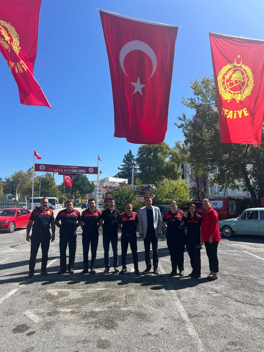 Belediye-İş Sendikası Burdur Şube Başkanı Ferit Çelikbaş’tan Burdur Belediyesi ve Bucak Belediyesi İtfaiye Ekiplerine Ziyaret